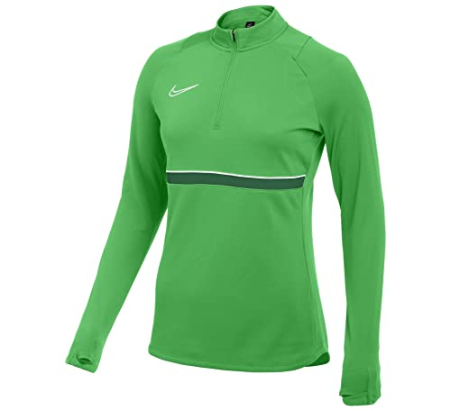 Nike Damen Women's Academy 21 Drill Top, LT Green Spark/White/Pine Green/White, CV2653-362, XL Nike Damen Women's Academy 21 Drill Top, LT Green Spark/White/Pine Green/White, CV2653-362, XL von Nike
