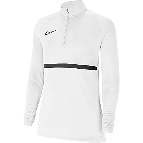 Nike Damen Women's Academy 21 Drill Top, White/Black/Black/Black, CV2653-100, XL Nike Damen Women's Academy 21 Drill Top, White/Black/Black/Black, CV2653-100, XL von Nike
