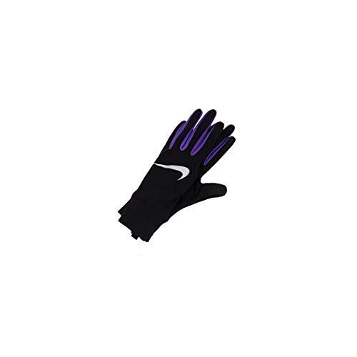 Nike Damen Women's Lightweight Tech Laufhandschuhe, Black/Psychic Purple/Silver, L Nike Damen Women's Lightweight Tech Laufhandschuhe, Black/Psychic Purple/Silver, L von Nike