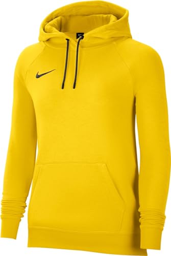 Nike Damen Women's Team Club 20 Hoodie Kapuzenpullover, Tour Yellow/Black/Black, S von Nike