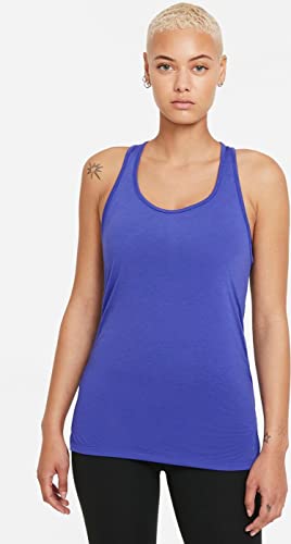 Nike Damen Yoga Layer T-Shirt, Lapis/Sapphire, L von Nike