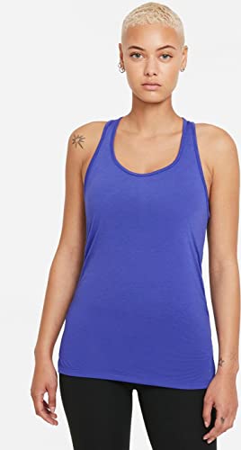 Nike Damen Yoga Layer T-Shirt, Lapis/Sapphire, M Nike Damen Yoga Layer T-Shirt, Lapis/Sapphire, M von Nike