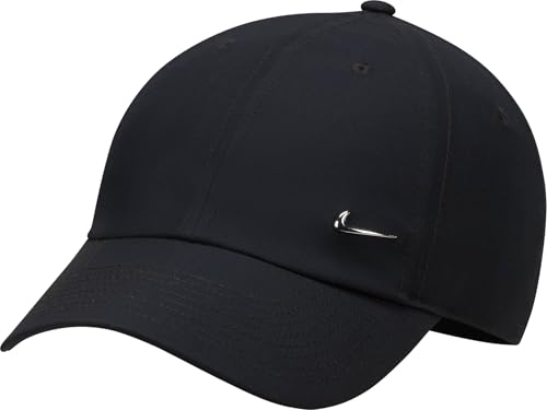 Nike Unisex Erwachsener Dri-Fit Club, Hut Mit Visier, Black/Metallic Silver, L-XL Nike Unisex Erwachsener Dri-Fit Club, Hut Mit Visier, Black/Metallic Silver, L-XL von Nike