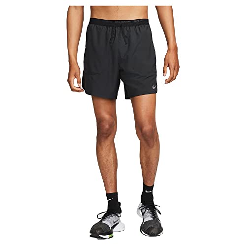 Nike Herren Df Stride 2in1 Shorts, Black/Black/Black/Reflective S, M EU Nike Herren Df Stride 2in1 Shorts, Black/Black/Black/Reflective S, M EU von Nike