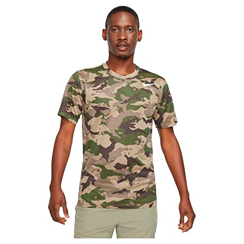 Nike Df Tee Lgd T-Shirt Khaki XXL Nike Df Tee Lgd T-Shirt Khaki XXL von Nike