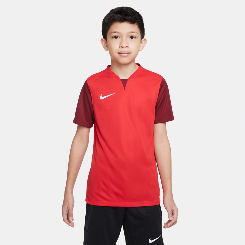 Nike Dr0942 Short Sleeve T-shirt Rot 6-7 Years Junge von Nike