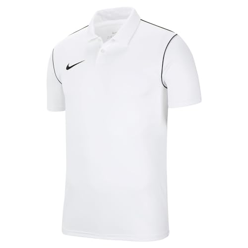 Nike Herren M Nk Df Park20 Polo Trikot, White/Black/Black, M EU von Nike