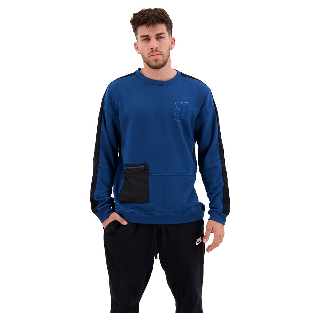 Nike Dri Fipx Long Sleeve T-shirt Blau S Mann von Nike