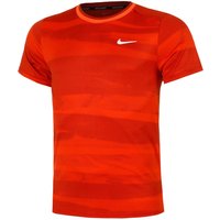 Nike Dri-Fit Advantage Print T-Shirt Herren in rot, Größe: M von Nike