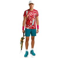 Nike Dri-Fit Court Slam T-Shirt Herren in berry, Größe: L von Nike