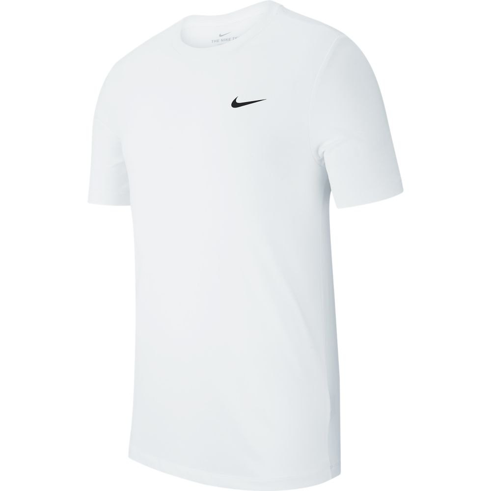 Nike Dri Fit Crew Solid Short Sleeve T-shirt Weiß S / Regular Mann von Nike