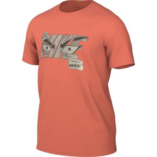 Nike Dri-Fit-Fitness-T-Shirt Für Herren, Lt Wild Mango, HF6144-643, 2XL von Nike