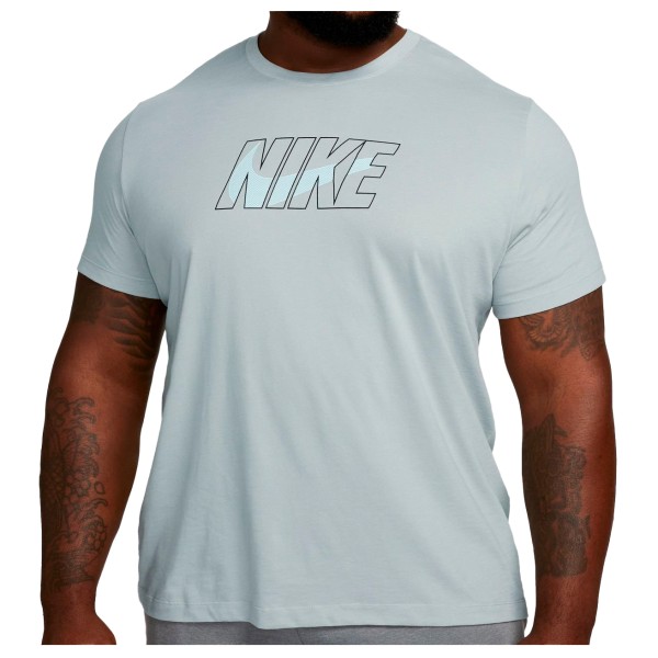 Nike - Dri-Fit Fitness T-Shirt - Funktionsshirt Gr M grau von Nike