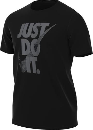 Nike Dri-Fit Kurzarm-Fitness-T-Shirt Für Herren, Black, HF6139-010, 2XL von Nike