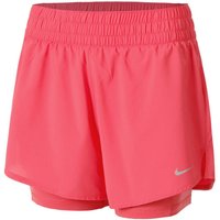 Nike Dri-Fit One MR 3IN 2N1 Shorts Damen in pink, Größe: XL von Nike