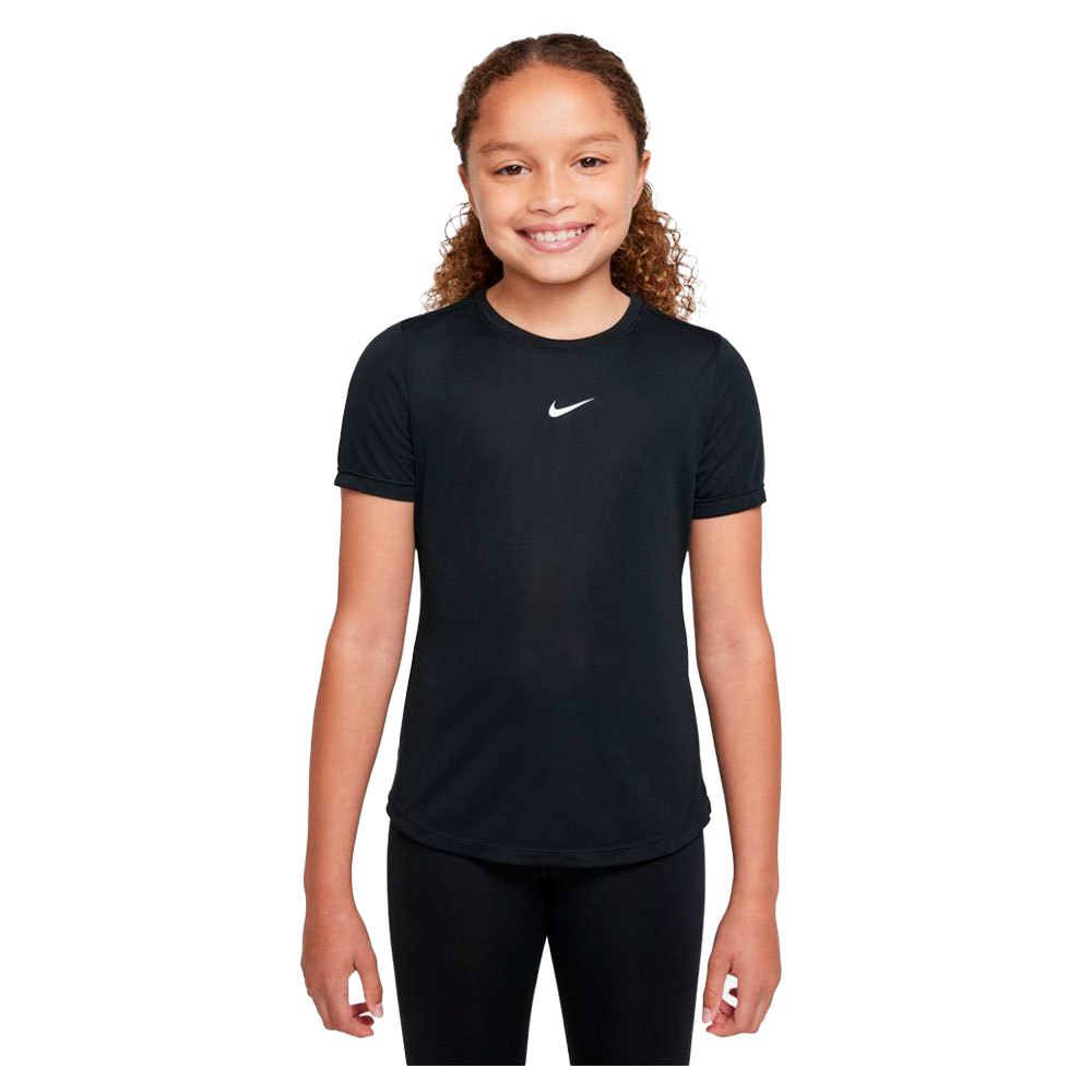 Nike Dri Fit One Short Sleeve T-shirt Schwarz 10-12 Years Junge von Nike