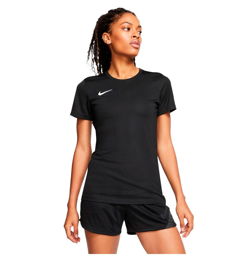 Nike Dri Fit Park 7 Jby Short Sleeve T-shirt Schwarz XS Frau von Nike