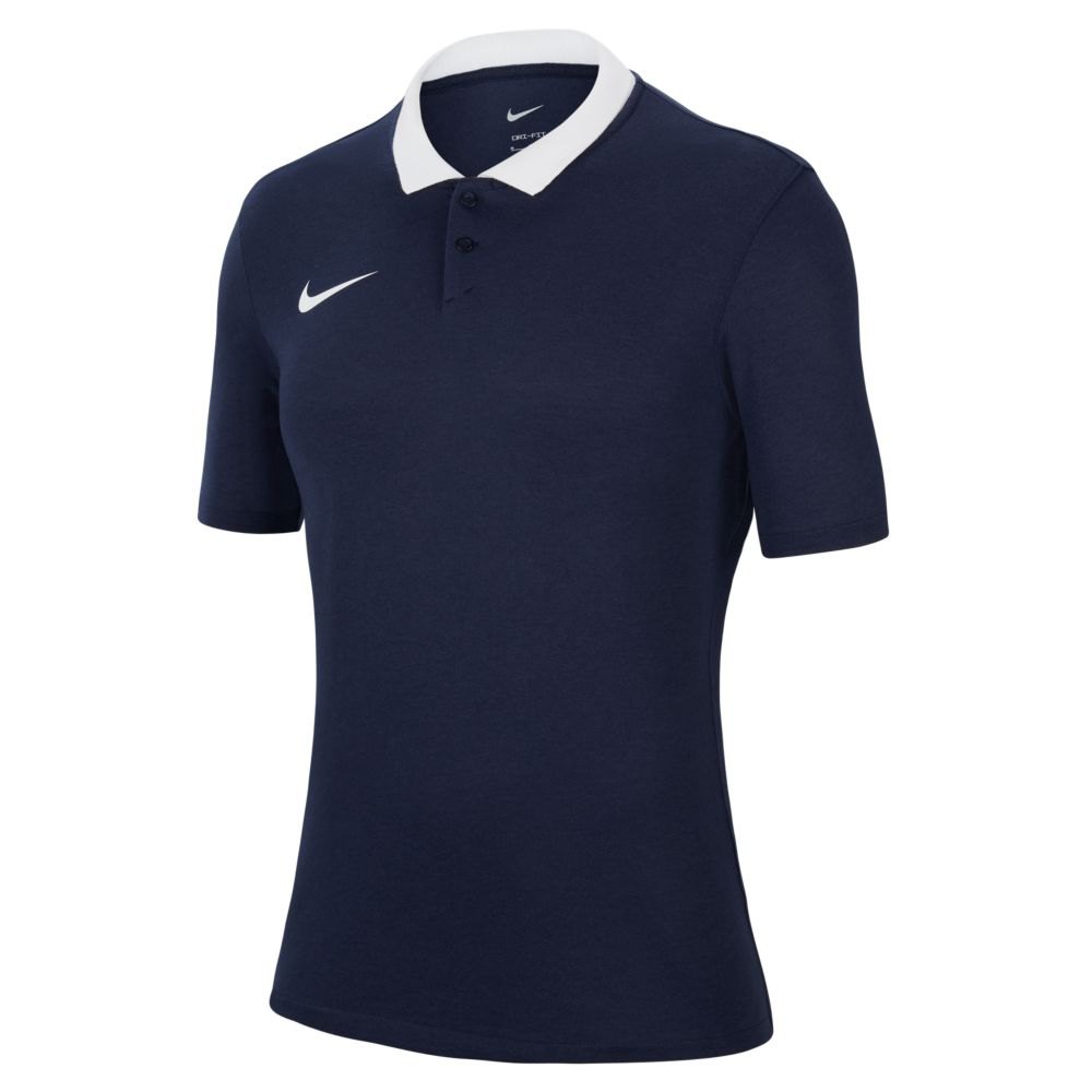 Nike Dri Fit Park Short Sleeve Polo Blau S Frau von Nike