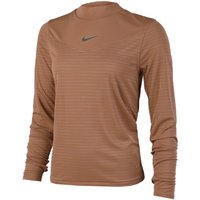 Nike Dri-Fit Run DVN Longsleeve Damen in braun, Größe: XL von Nike