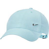 Nike Dri-fit Club Metal Swoosh Cap Blau von Nike