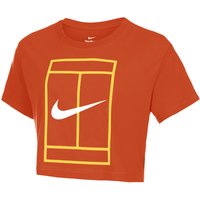Nike Dri-fit Heritage Crop T-shirt Damen Rost - L von Nike