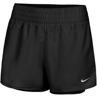 Nike Dri-fit One Heritage 3in 2in1 Shorts Damen Schwarz - L Nike Dri-fit One Heritage 3in 2in1 Shorts Damen Schwarz - L von Nike