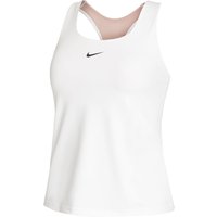 Nike Dri-fit Swoosh Bra Tank-top Damen Weiß - Xxs von Nike