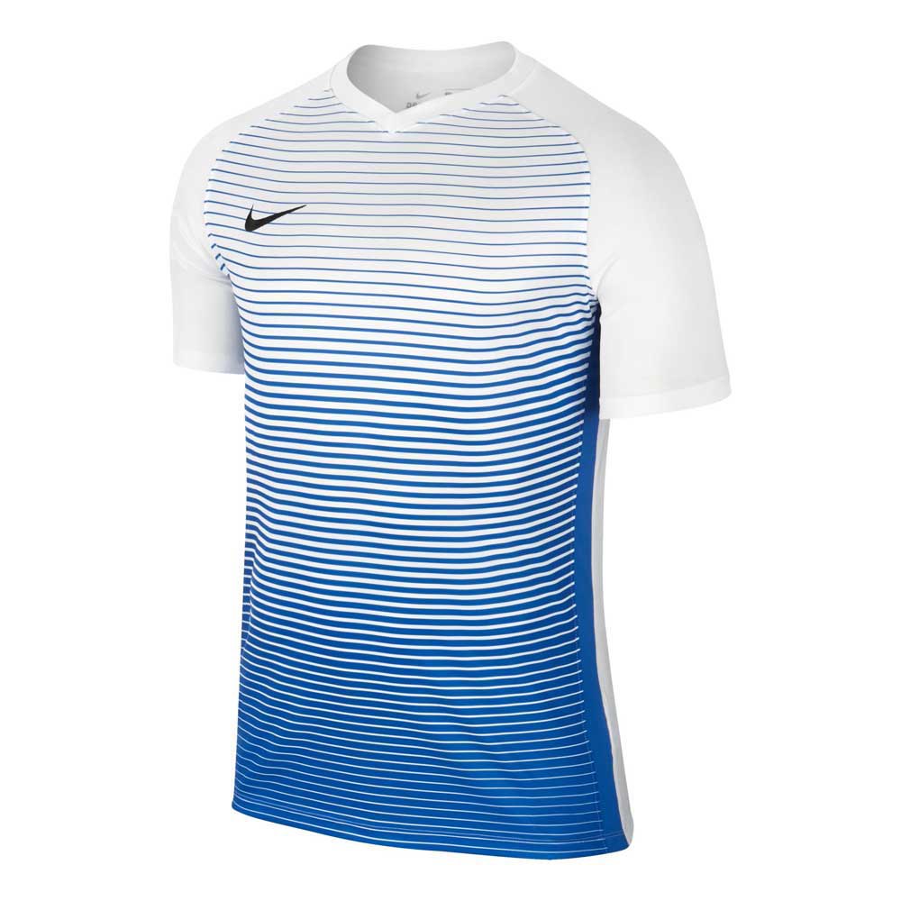 Nike Dry Precision Iv Short Sleeve T-shirt Weiß,Blau 9 Years Junge von Nike