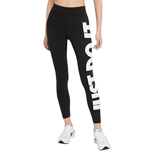 Nike Damen Essential Jdi Hr Leggings, Black/White, M EU von Nike