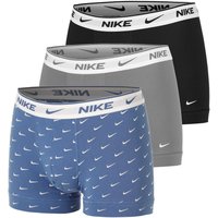 Nike Everyday Cotton Stretch Boxer Short 3er Pack Herren in mehrfarbig, Größe: XL von Nike