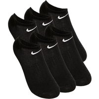 Nike Everyday Lightweight Tennissocken 6er Pack in schwarz, Größe: 34-38 von Nike