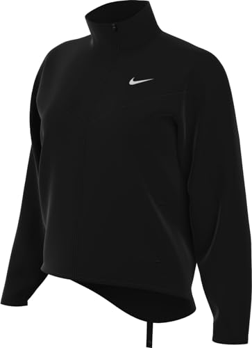 Nike FB4694-010 W NK DF SWOOSH HBR JKT Jacket Damen BLACK/COOL GREY Größe M von Nike