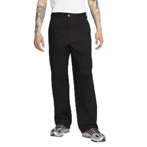 Nike FB7198-010 Life Pants Herren Black/Black Größe 34 von Nike