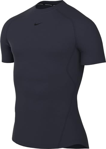 Nike FB7932-451 M NP DF Tight TOP SS Sweatshirt Herren Obsidian/Black Größe XL von Nike