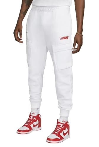 Nike FN5200-100 M NSW SI Cargo Pant FLC BB Pants Herren White Größe S Nike FN5200-100 M NSW SI Cargo Pant FLC BB Pants Herren White Größe S von Nike