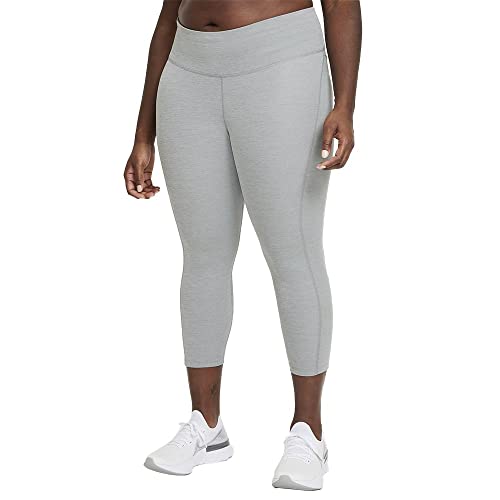 Nike Fast Leggings Smoke Grey/Htr/Reflective Silv L von Nike