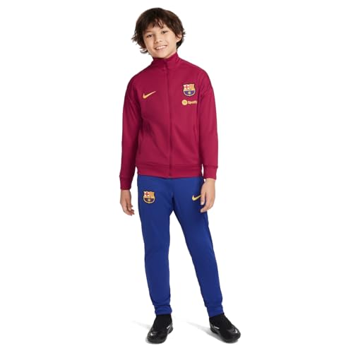 Nike Fc Barcelona Trainingsanzug Fcb Y Nk Df Acdpr Trk Suit Kesn, Noble Red/Deep Royal Blue/Varsity Maize, FQ2772-621, M von Nike