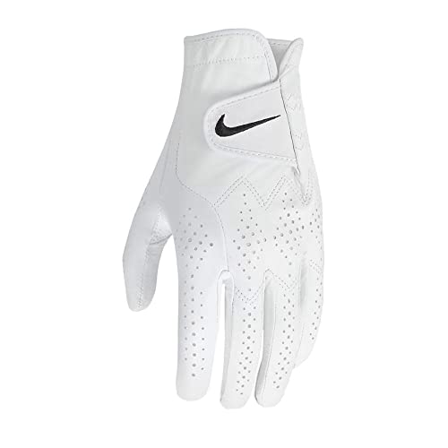 Nike Golfhandschuh Tour Classic IV für die rechte Hand, weiß | weiß | schwarz groß von Nike