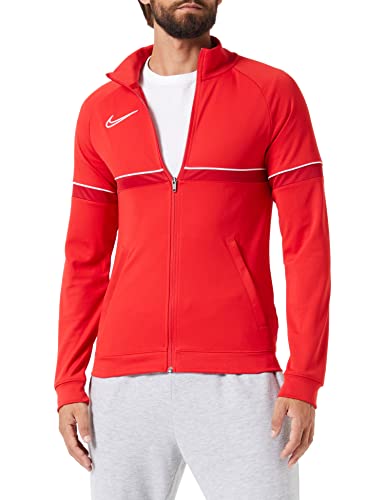 Nike Herren Academy 21 Knit Track Jacket Trainingsjacke, university red/white/gym red/white, S EU von Nike