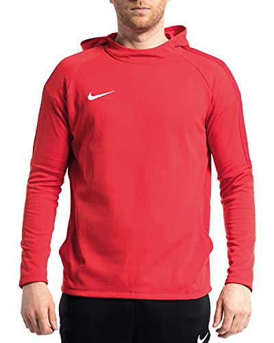 Nike Herren Academy18 Hoodie Kapuzensweatshirt, Rot (university red/Gym red/White/657), Gr. S von Nike
