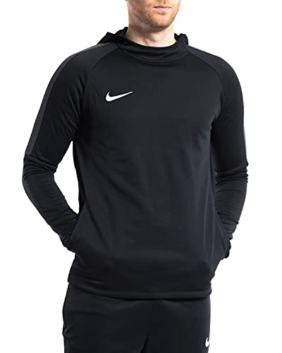 Nike Herren Academy18 Hoodie Kapuzensweatshirt, Schwarz (black/anthracite/White/010), Gr. L von Nike