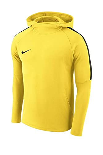 Nike Herren Academy18 Hoodie Kapuzensweatshirt, Gelb (tour yellow/anthracite/Black/719), Gr. S von Nike