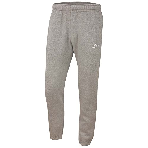 Nike Herren M Nsw Club Pant Cf Bb Hose, 063 Dk Grey Heather/Matte Silv, S EU von Nike