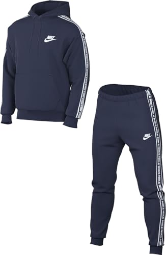 Nike Herren Club Fleece Tracksuit, Marineblau, M EU Nike Herren Club Fleece Tracksuit, Marineblau, M EU von Nike