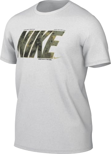 Nike Herren Df Camo T-Shirt, White, XXL Nike Herren Df Camo T-Shirt, White, XXL von Nike