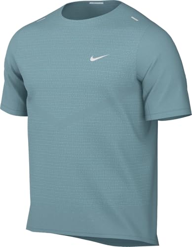 Nike Herren Df Rise 365 Ss T-Shirt, Denim Turq/Reflective Silv, XXL Nike Herren Df Rise 365 Ss T-Shirt, Denim Turq/Reflective Silv, XXL von Nike