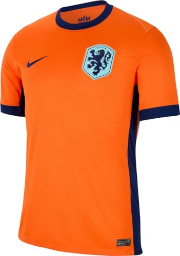 Nike Herren Df Stad T-Shirt, Safety Orange/Blue Void/Copa/B, S EU von Nike