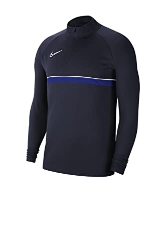 Nike Herren Dri-FIT Academy 21 Longsleeve, Obsidian/White/Royal Blue/White, 2XL von Nike