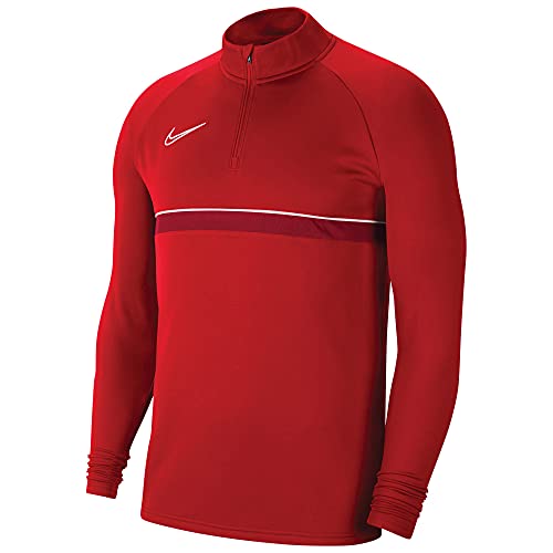 Nike Herren Dri-FIT Academy 21 Longsleeve, University Red/White/Gym Red/White, S Nike Herren Dri-FIT Academy 21 Longsleeve, University Red/White/Gym Red/White, S von Nike