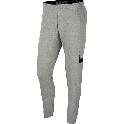 Nike Herren Dri-FIT Konische Hosen Ausbildung, Dk Grey Heather/Schwarz, S von Nike